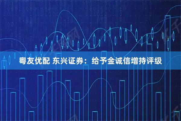 粤友优配 东兴证券：给予金诚信增持评级